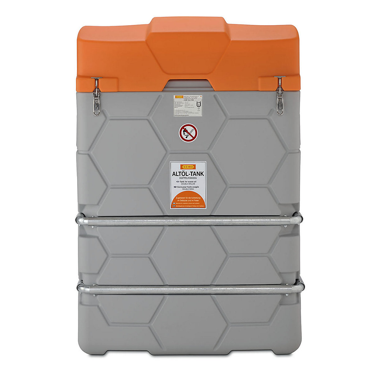 Citerne pour huiles usées CUBE – CEMO (Illustration du produit 4)-3