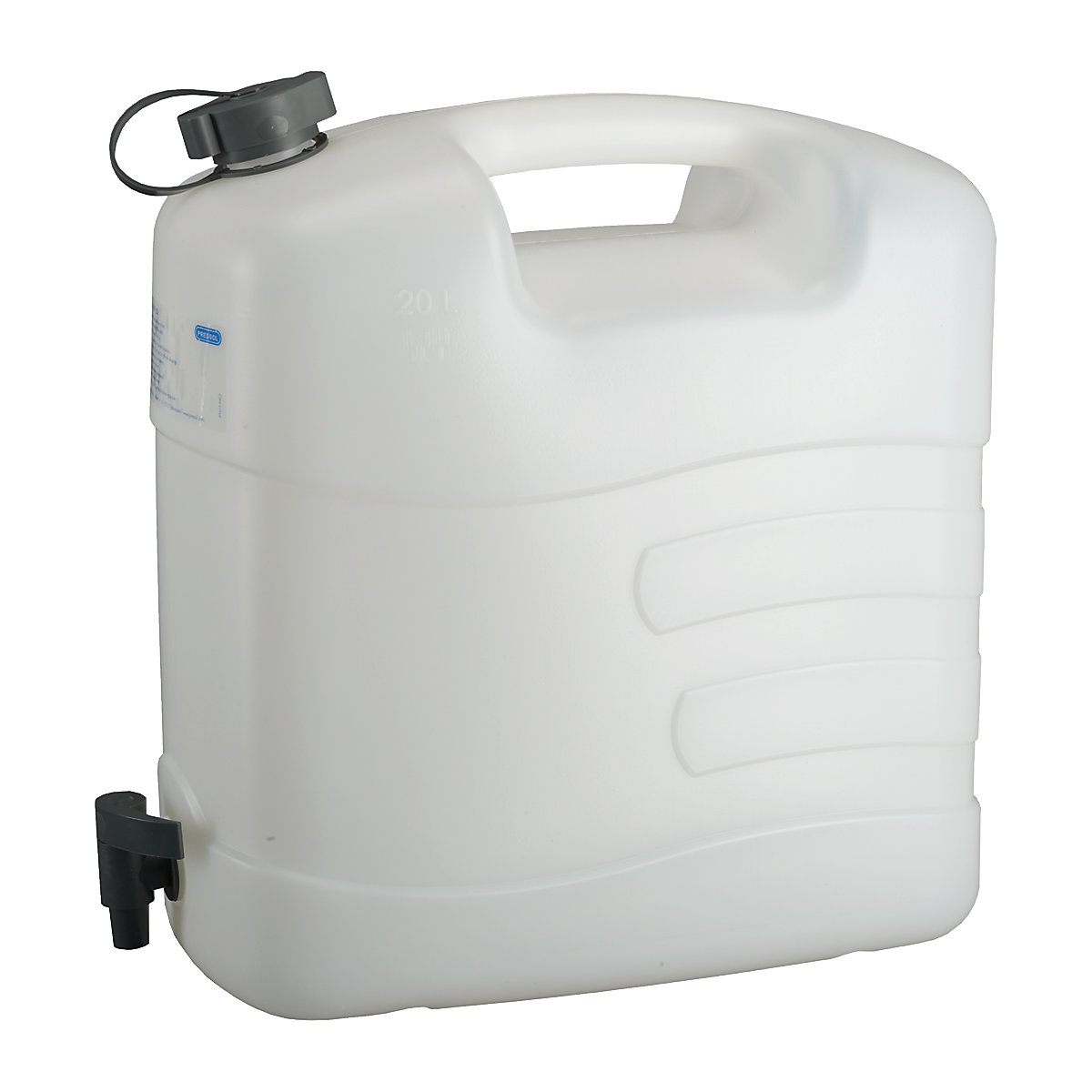 Jerrycan d'eau avec robinet - PRESSOL