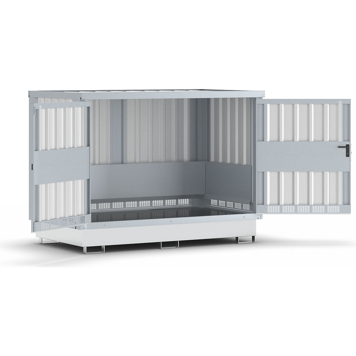 Dépôt en acier pour produits dangereux – eurokraft pro