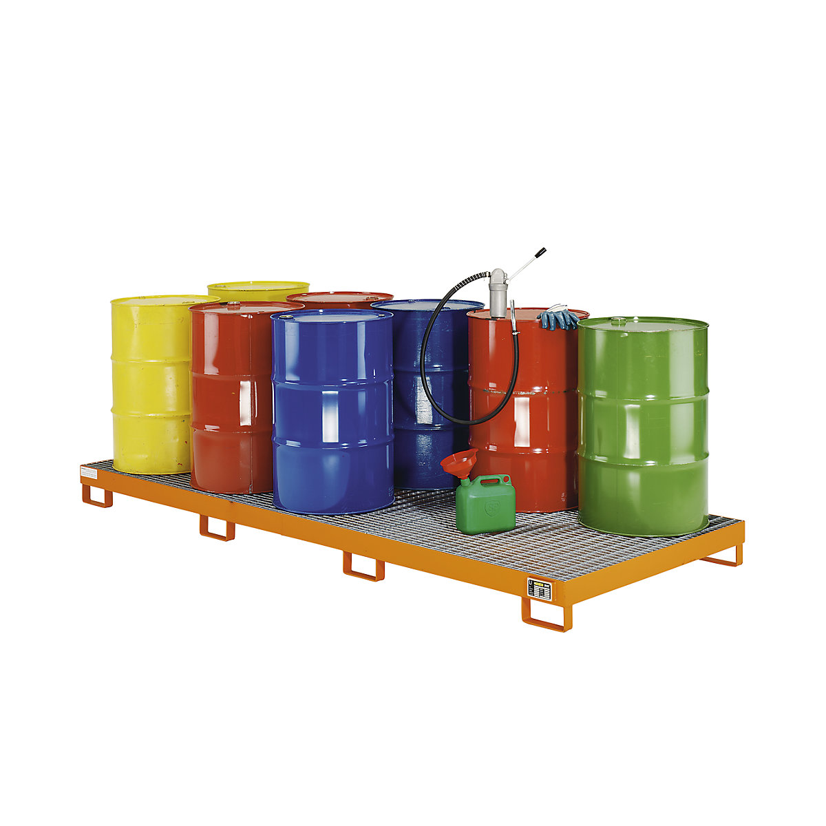 Cuve de rétention en acier – eurokraft pro (Illustration du produit 2)-1
