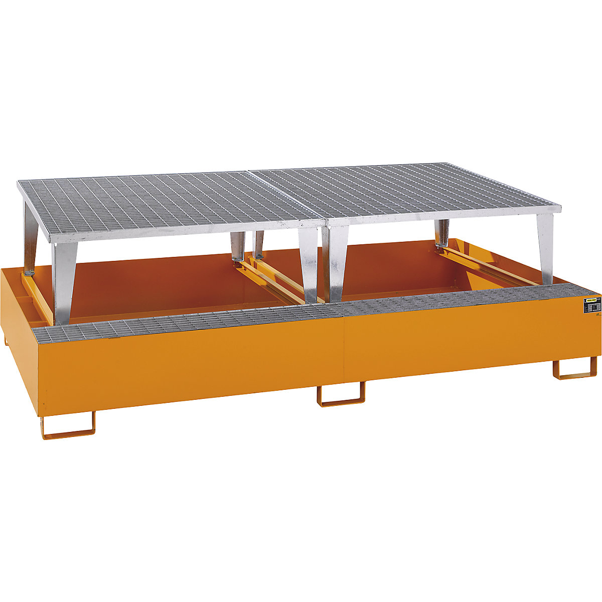 Cuve de rétention en acier pour cubitainer IBC / KTC – eurokraft pro