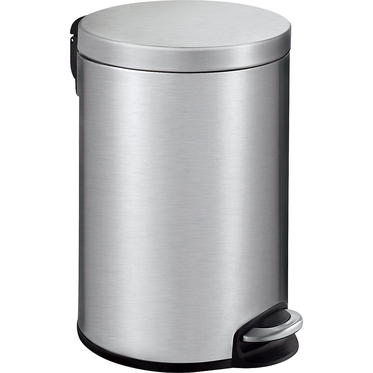 Collecteur de déchets à pédale, capacité 12 l, Ø x h 250 x 400 mm, à partir de 2, inox-6