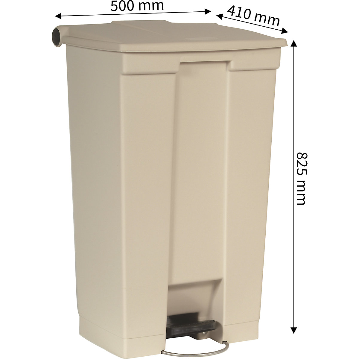 Poubelle à pédale, industrielle – Rubbermaid (Illustration du produit 8)-7