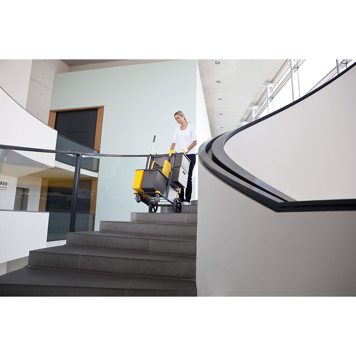 Chariot d'entretien SHOPSTER TREPPE SPRINT – Vermop (Illustration du produit 3)-2