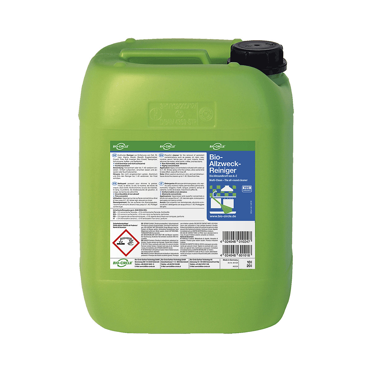 Produit nettoyant bio tous usages - Bio-Circle