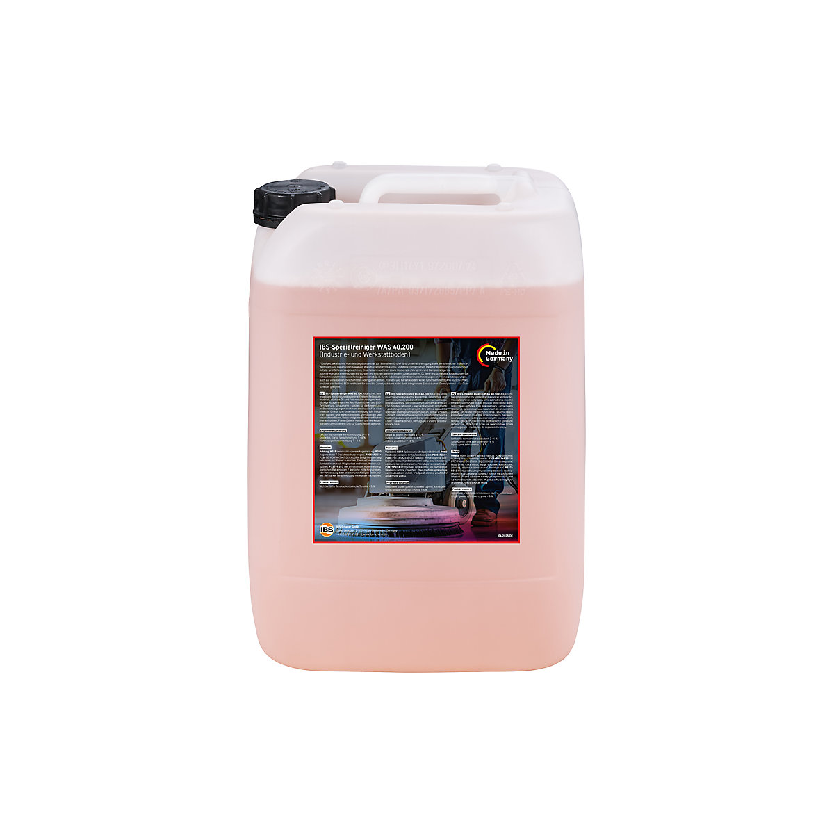 Produit nettoyant pour sols WAS 40.200 - IBS Scherer
