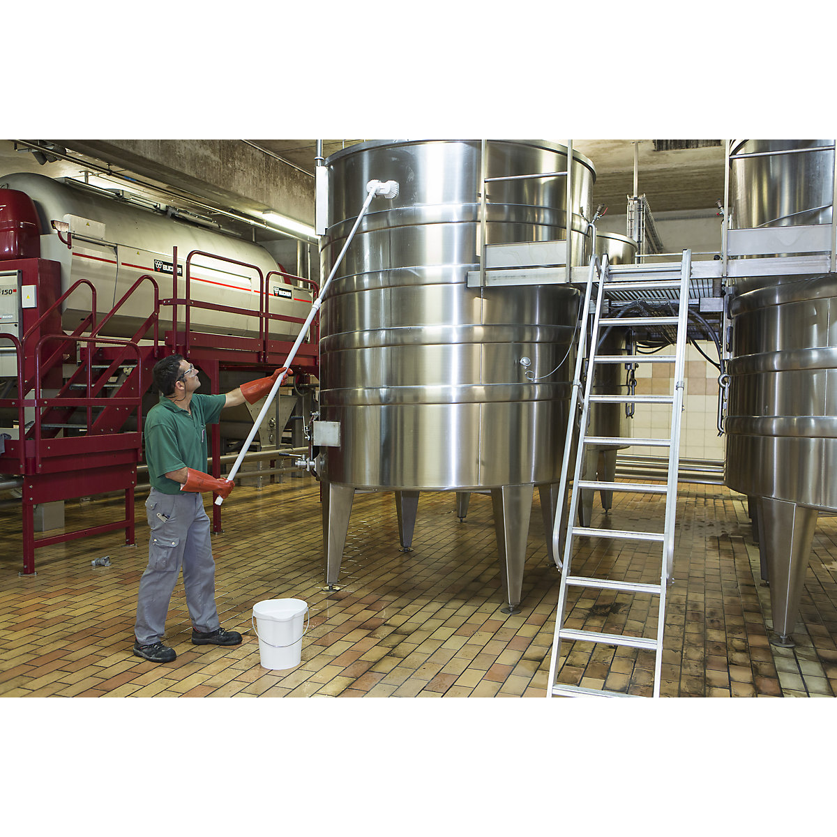 Manche télescopique ergonomique – Vikan (Illustration du produit 8)-7