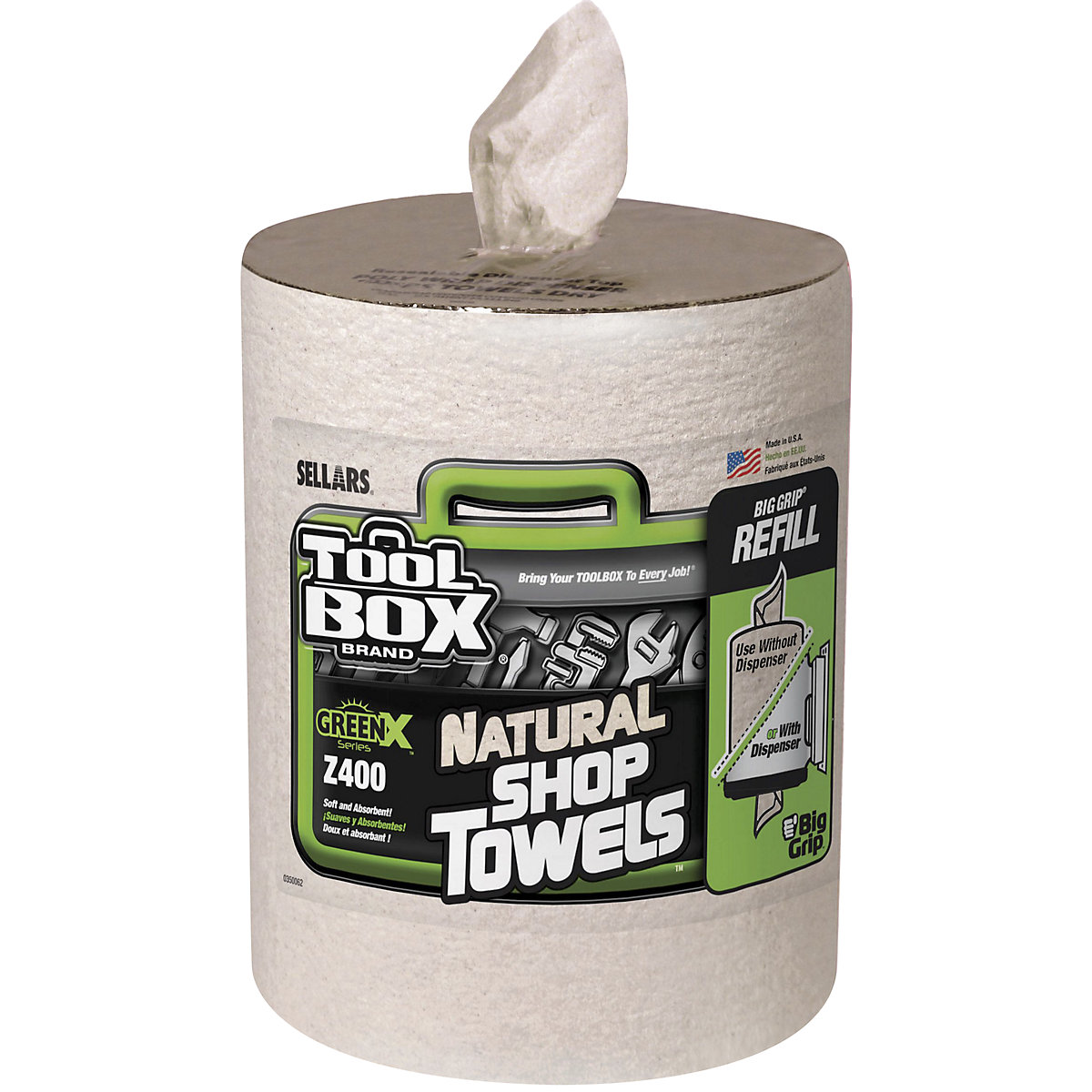 Rouleau de torchons GreenX®