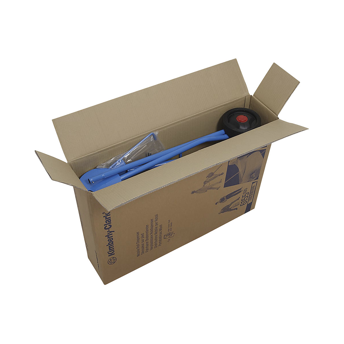 Distributeur de papier de nettoyage au sol – Kimberly-Clark (Illustration du produit 2)-1