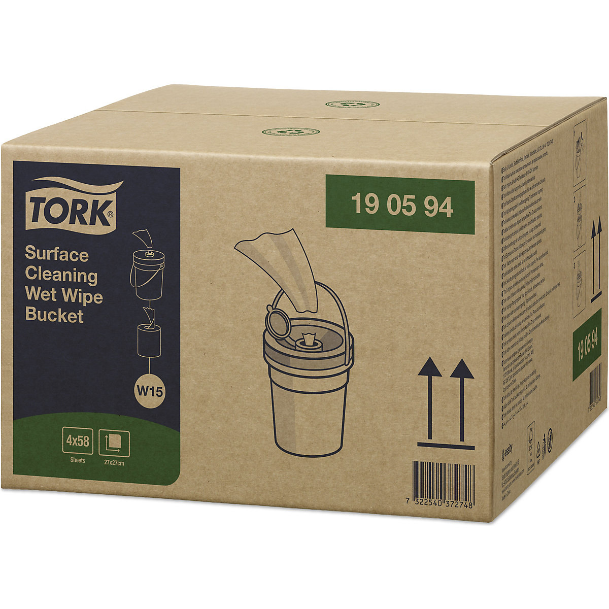 Serviettes de nettoyage humides – TORK (Illustration du produit 5)-4