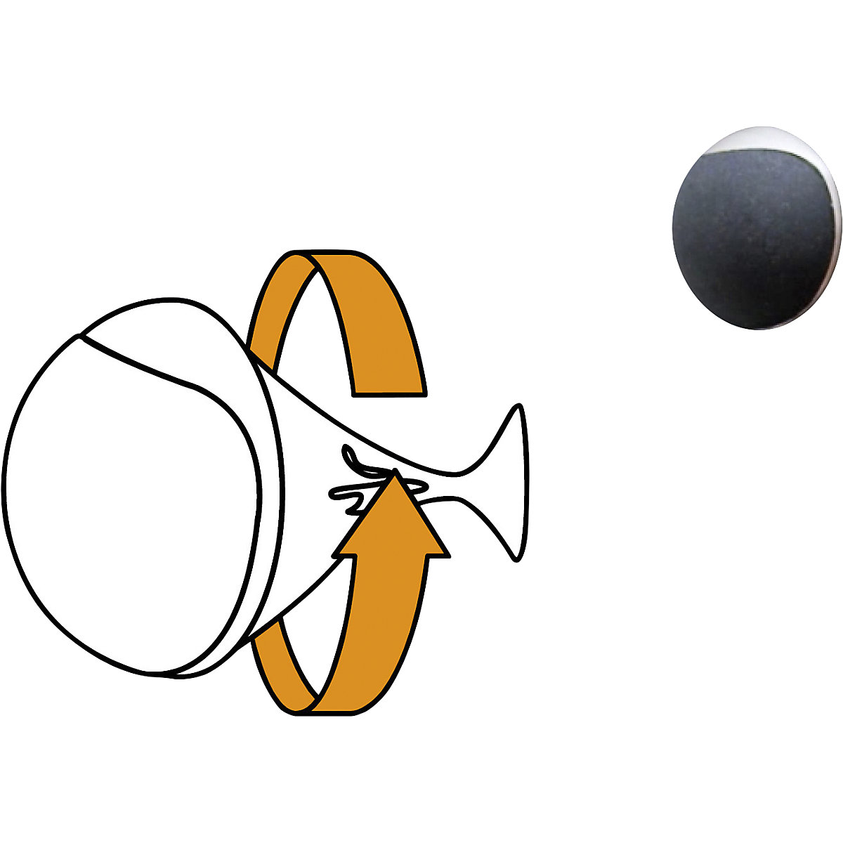 Batente de porta para parede SOG WALL – Wagner (Imagem do produto 4)-3