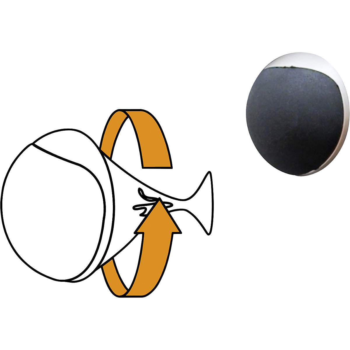Batente de porta para parede SOG WALL – Wagner (Imagem do produto 4)-3