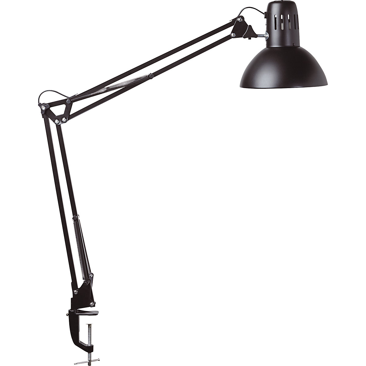 Candeeiro de mesa MAULstudy – MAUL, com base de aperto, excl. lâmpada, preto-0