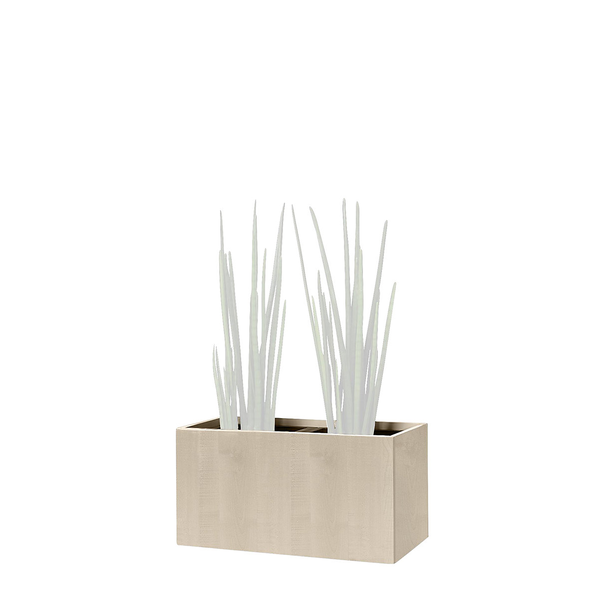 Vaso, altura do joelho, para 2 plantas, decoração de ácer-0