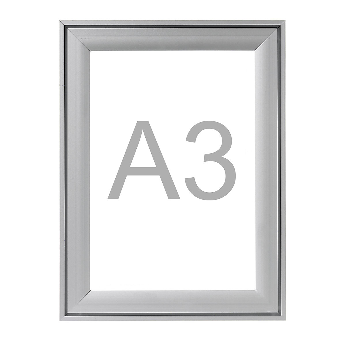 Armação articulada Premium, perfil de alumínio, embalagem de 2 unid., para A3, AxL 474 x 351 mm-0