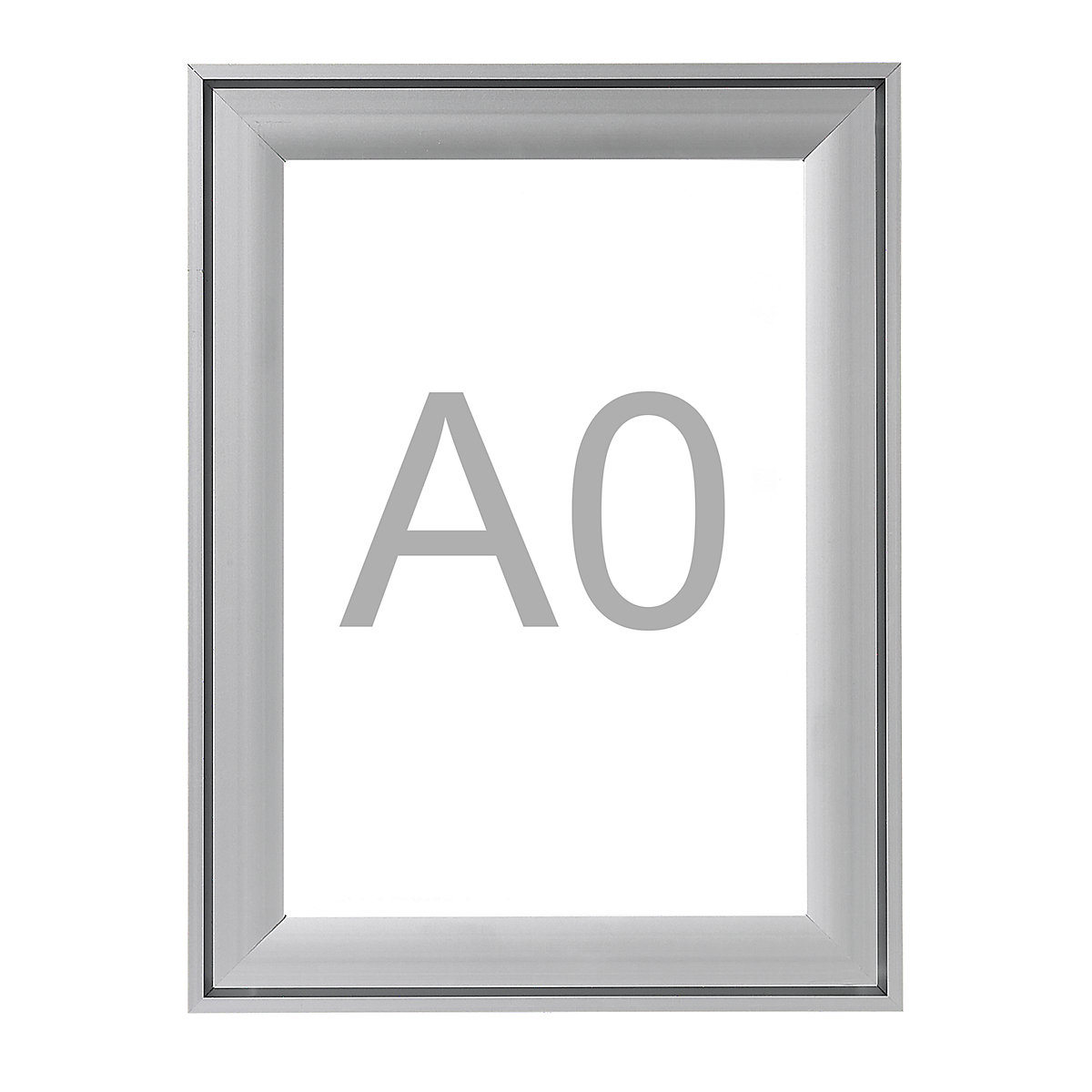 Armação articulada Premium, perfil de alumínio, embalagem de 2 unid., para A0, AxL 1243 x 895 mm-0