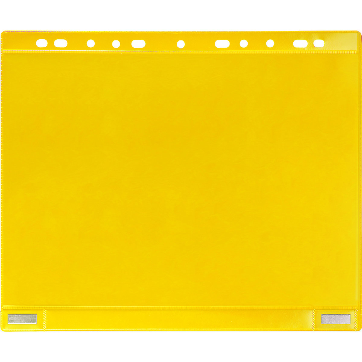 Bolsa transparente magnética com margem de encadernação – Tarifold, magnético, A4, embalagem de 5 unid., amarelo-0