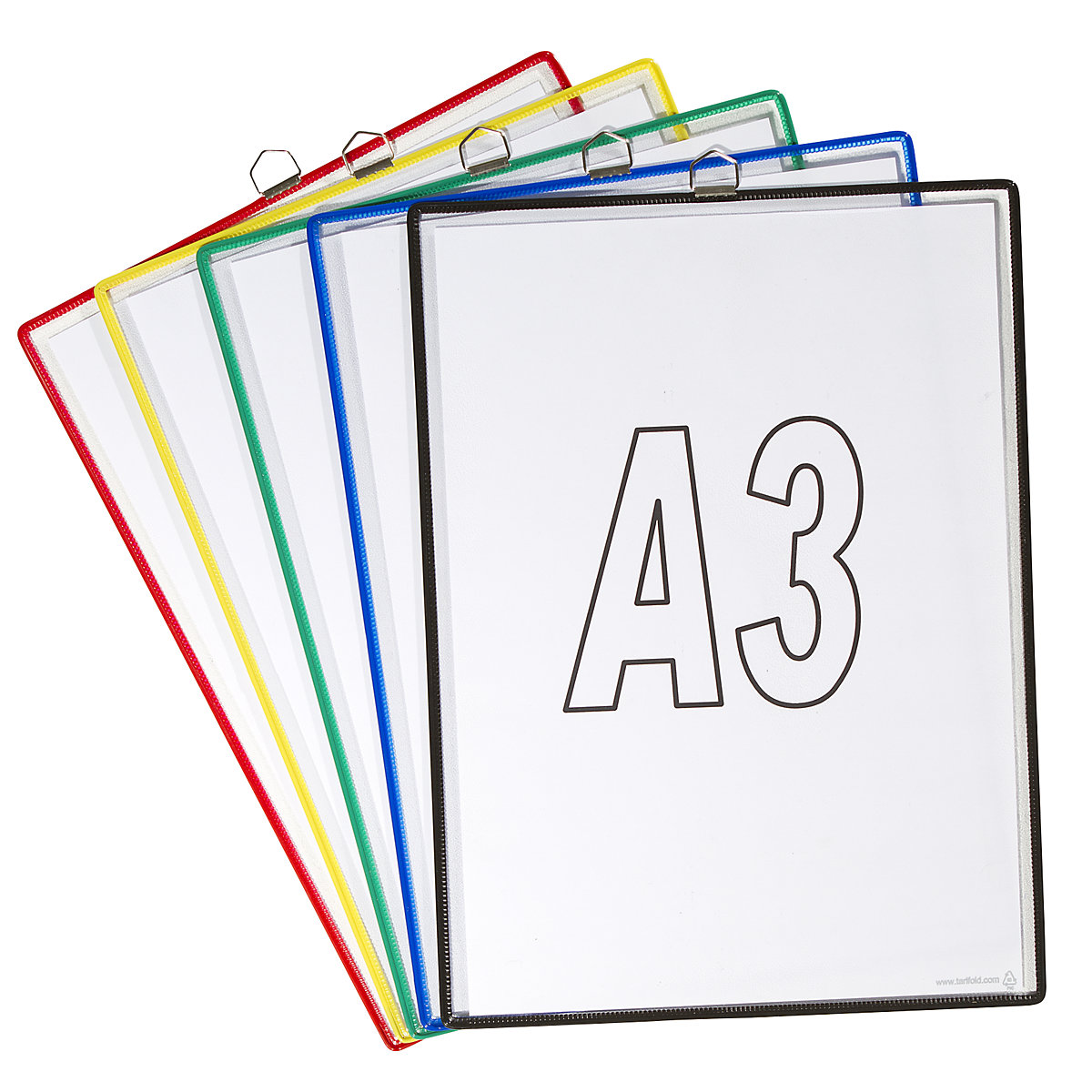 Bolsa transparente suspensa – Tarifold, para formato A3, cores sortidas, embalagem com 10 unidades-0