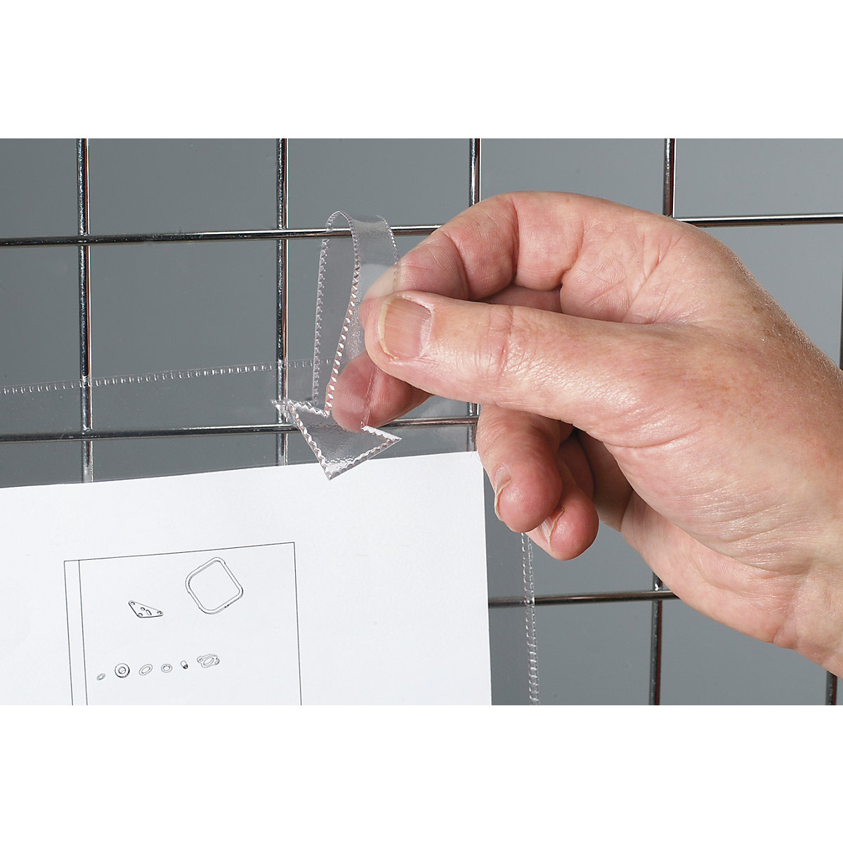 Caixilho com película transparente (Imagem do produto 5)-4