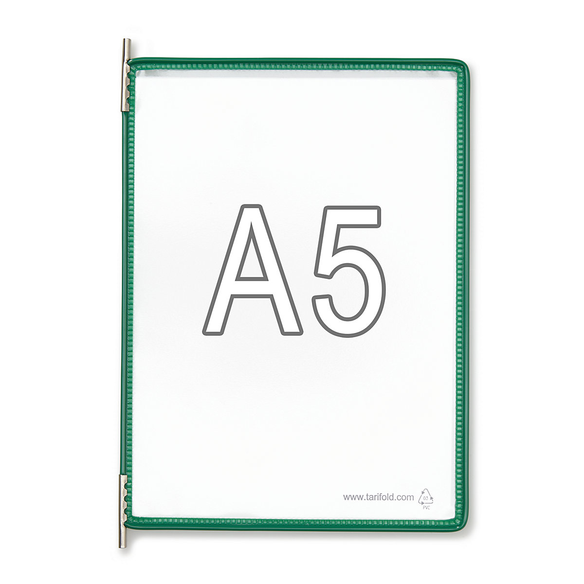 Quadro transparente – Tarifold, UE de 10 unid., para A5, verde-0