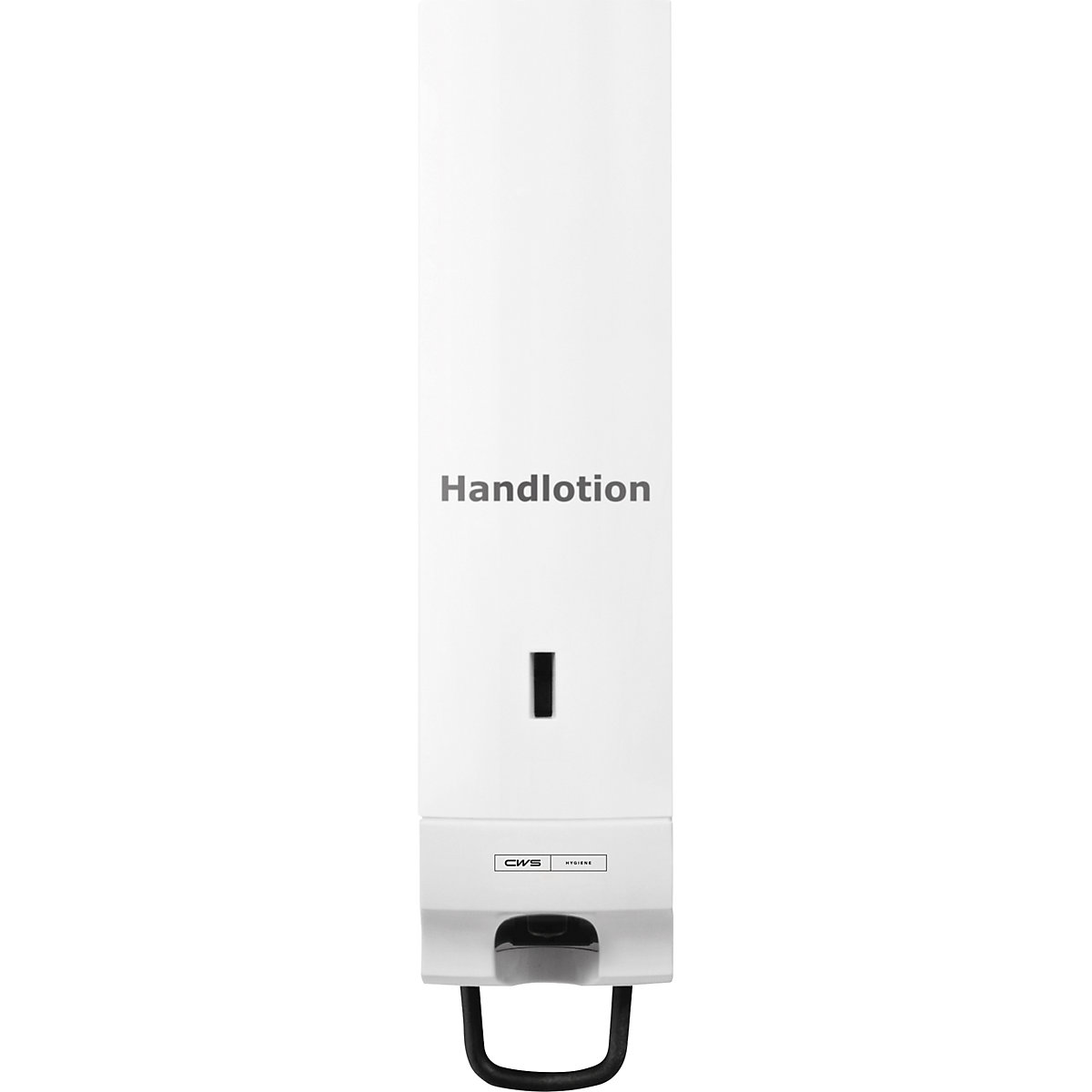 Dispensador de loção para as mãos ParadiseLine Slim – CWS, capacidade 0,5 l, com indicação do nível de enchimento e fechadura de cilindro, sem pingar-0