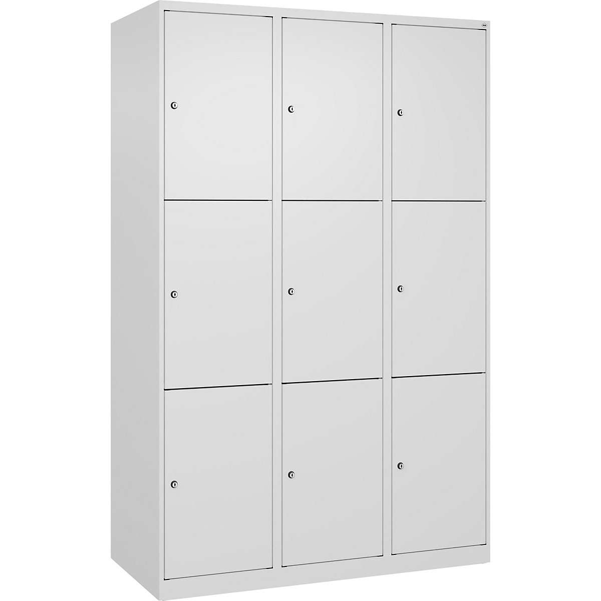 Armário de cacifos de 3 andares Evolo PLUS (Imagem do produto 2)-1