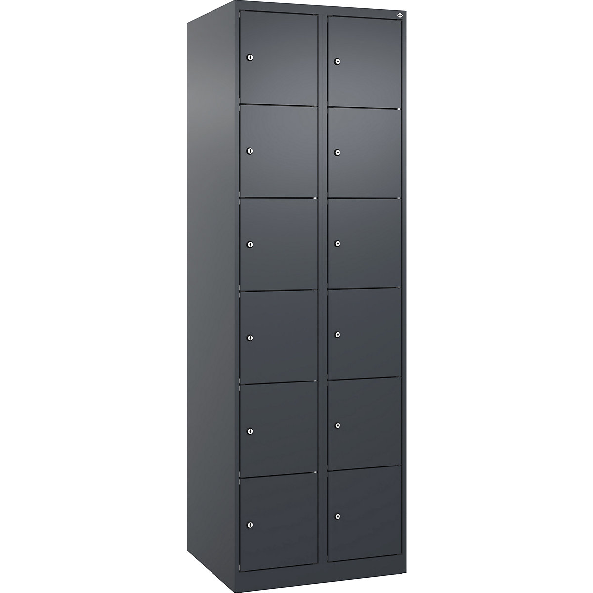 Armário de cacifos de 6 andares Evolo PLUS (Imagem do produto 2)-1