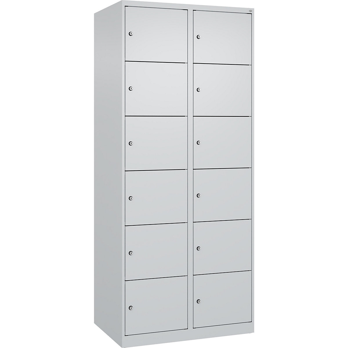 Armário de cacifos de 6 andares Evolo PLUS (Imagem do produto 2)-1