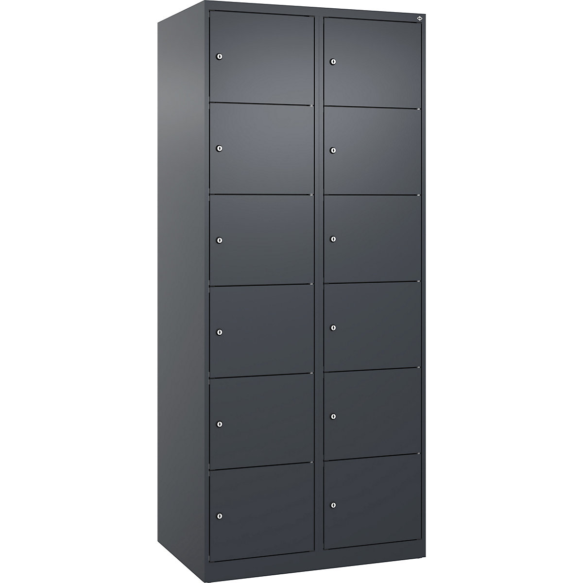 Armário de cacifos de 6 andares Evolo PLUS (Imagem do produto 2)-1