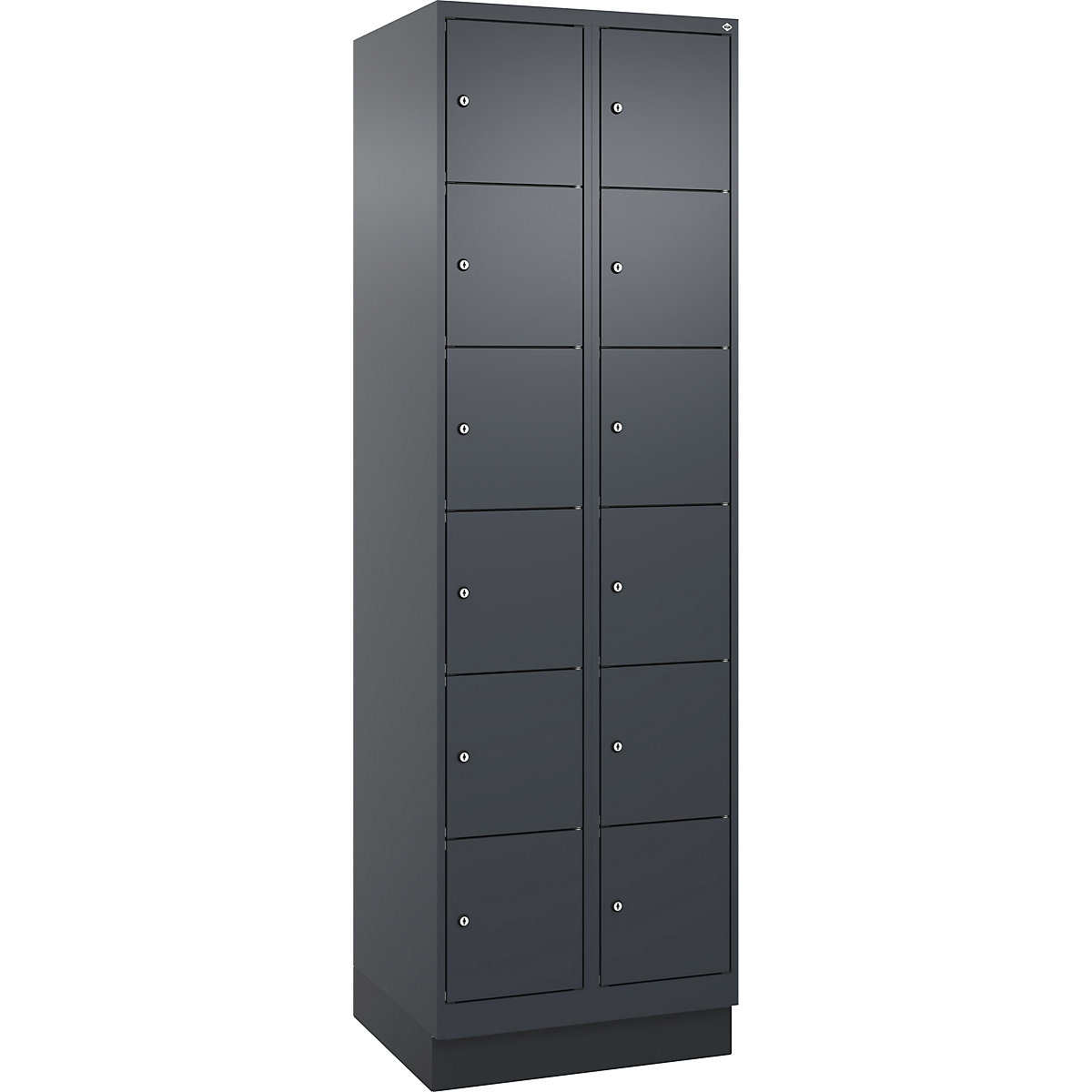 Armário de cacifos de 6 andares Evolo PLUS (Imagem do produto 2)-1