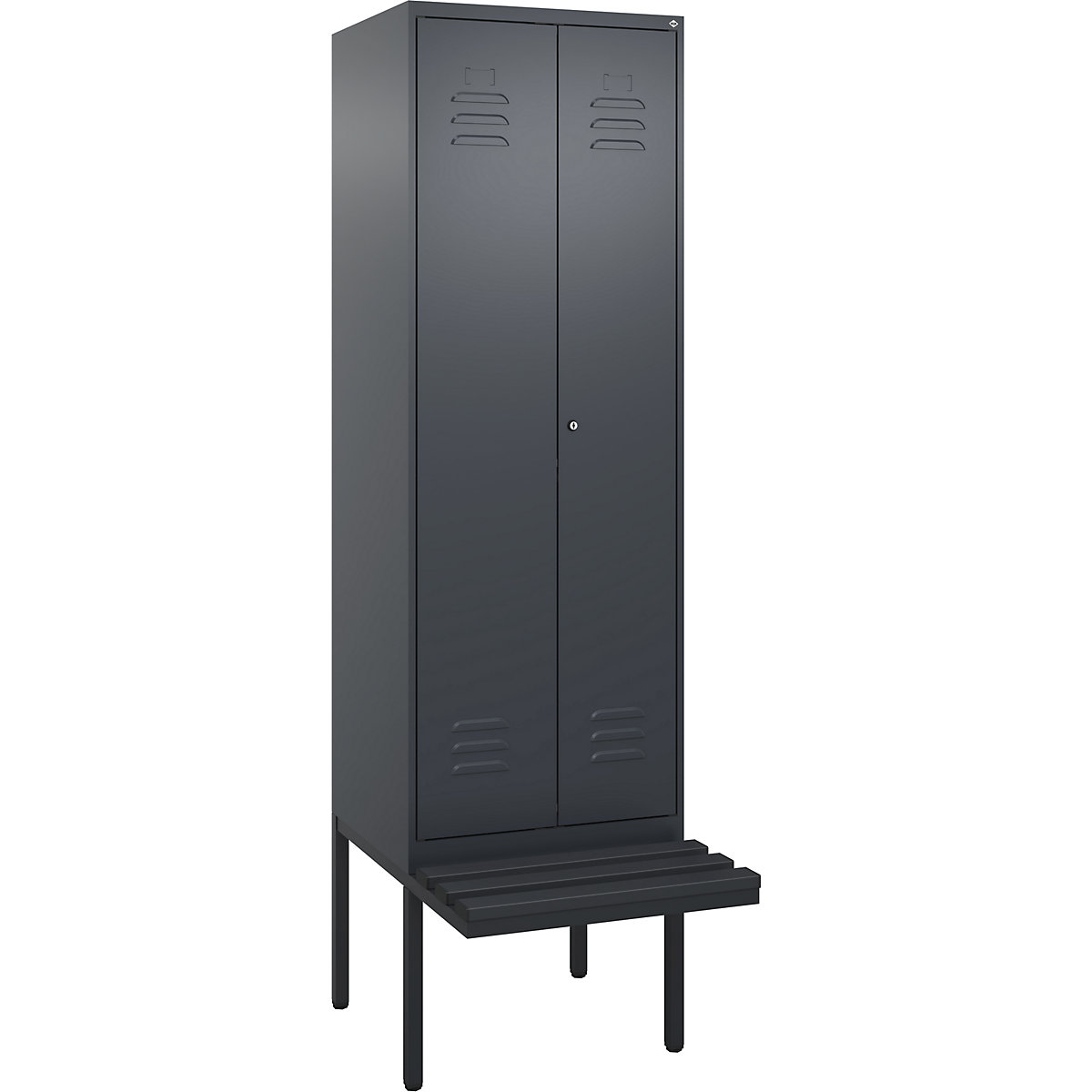Cacifo com separação de roupa suja/limpa Classic PLUS com banco – C+P (Imagem do produto 2)-1
