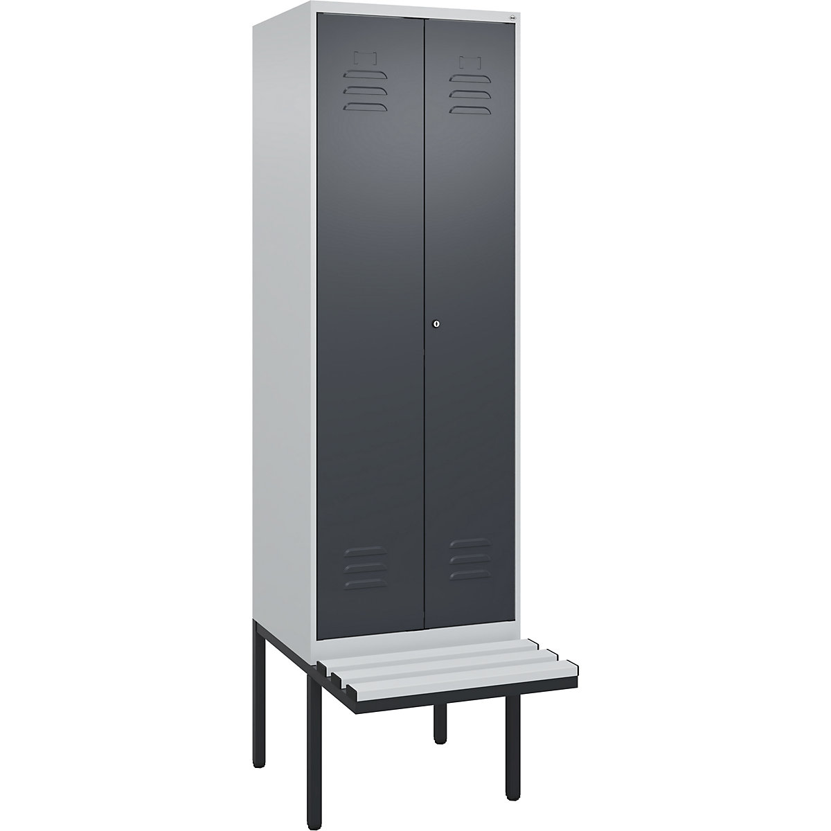 Cacifo com separação de roupa suja/limpa Classic PLUS com banco – C+P (Imagem do produto 2)-1