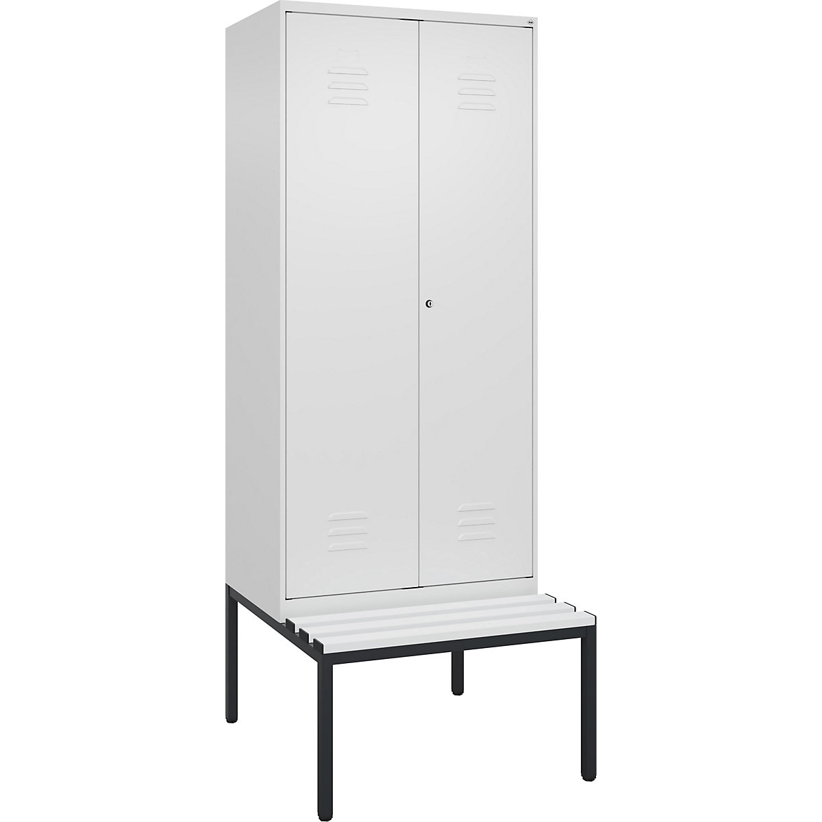Cacifo com separação de roupa suja/limpa Classic PLUS com banco – C+P (Imagem do produto 2)-1
