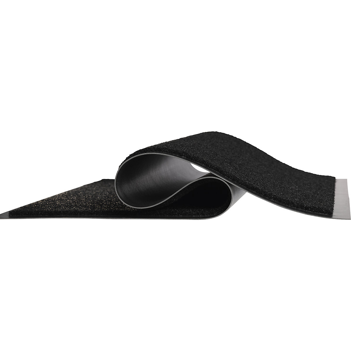 Esteira de retenção de sujidade EAZYCARE DUET – Miltex, CxL 900 x 1500 mm, preto trânsito-0