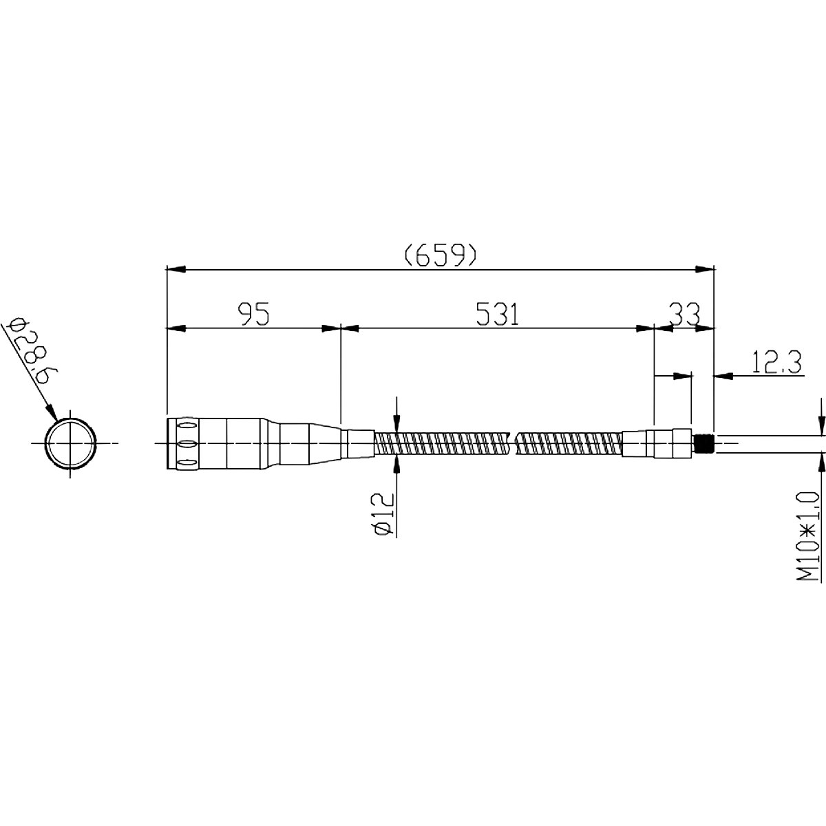 Candeeiro para máquinas LED Workis 11 (Imagem do produto 5)-4