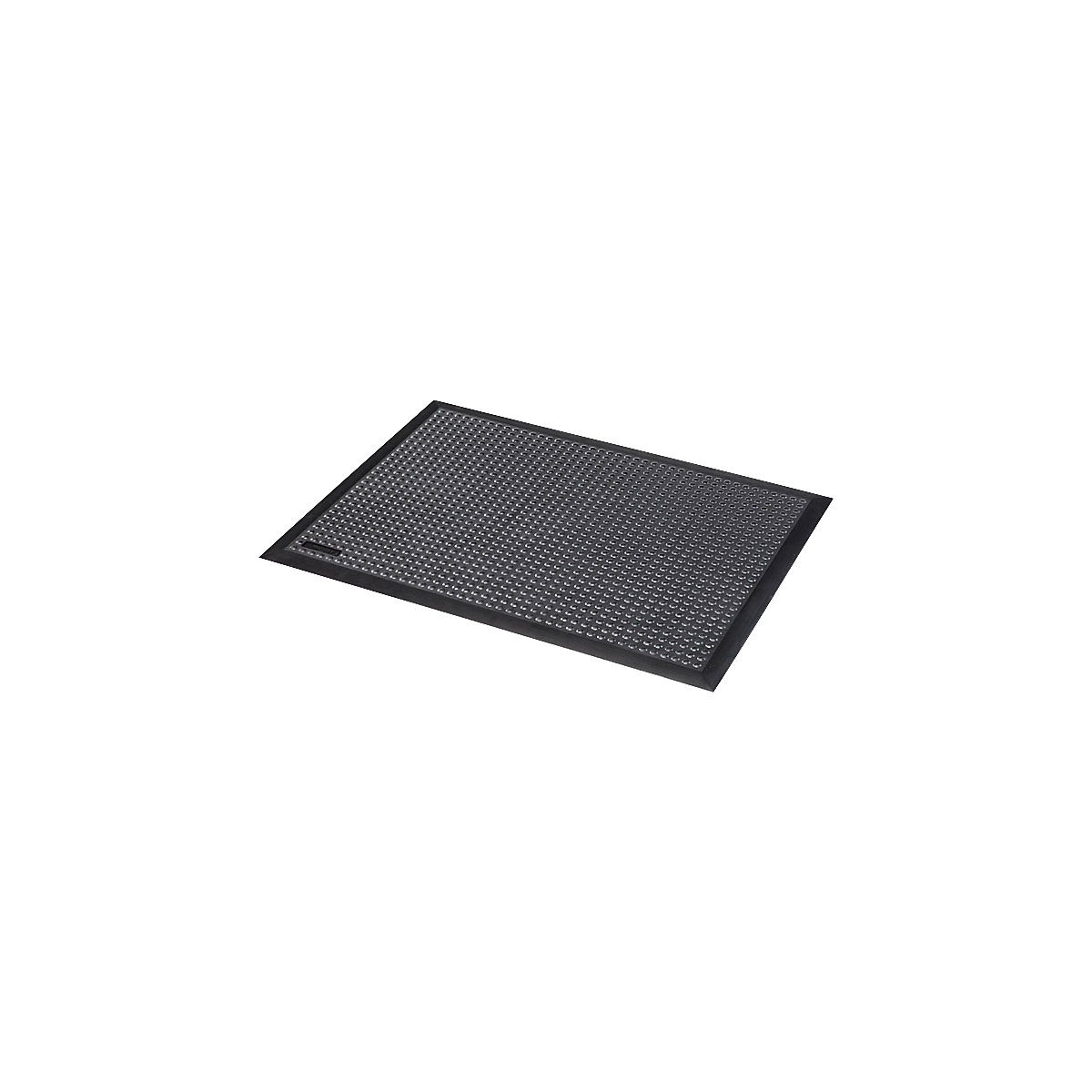 Esteira para o local de trabalho Skystep ESD, com relevos – NOTRAX, preto, CxLxA 900 x 600 x 13 mm-0