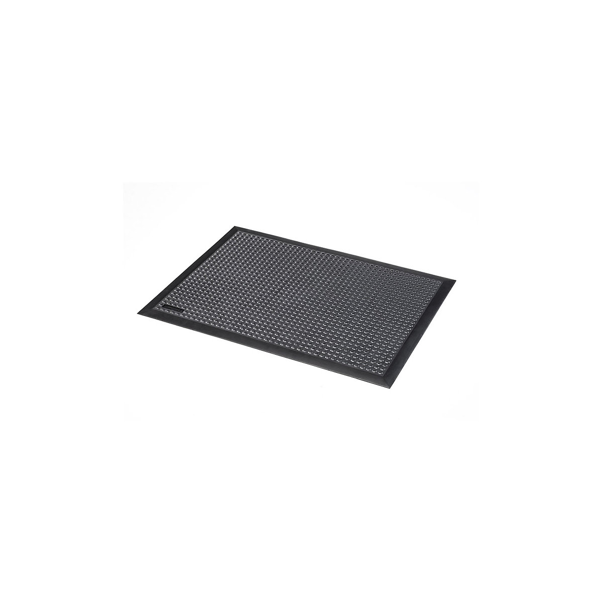 Esteira para o local de trabalho Skystep ESD, com relevos – NOTRAX, preto, CxLxA 1200 x 900 x 13 mm-0
