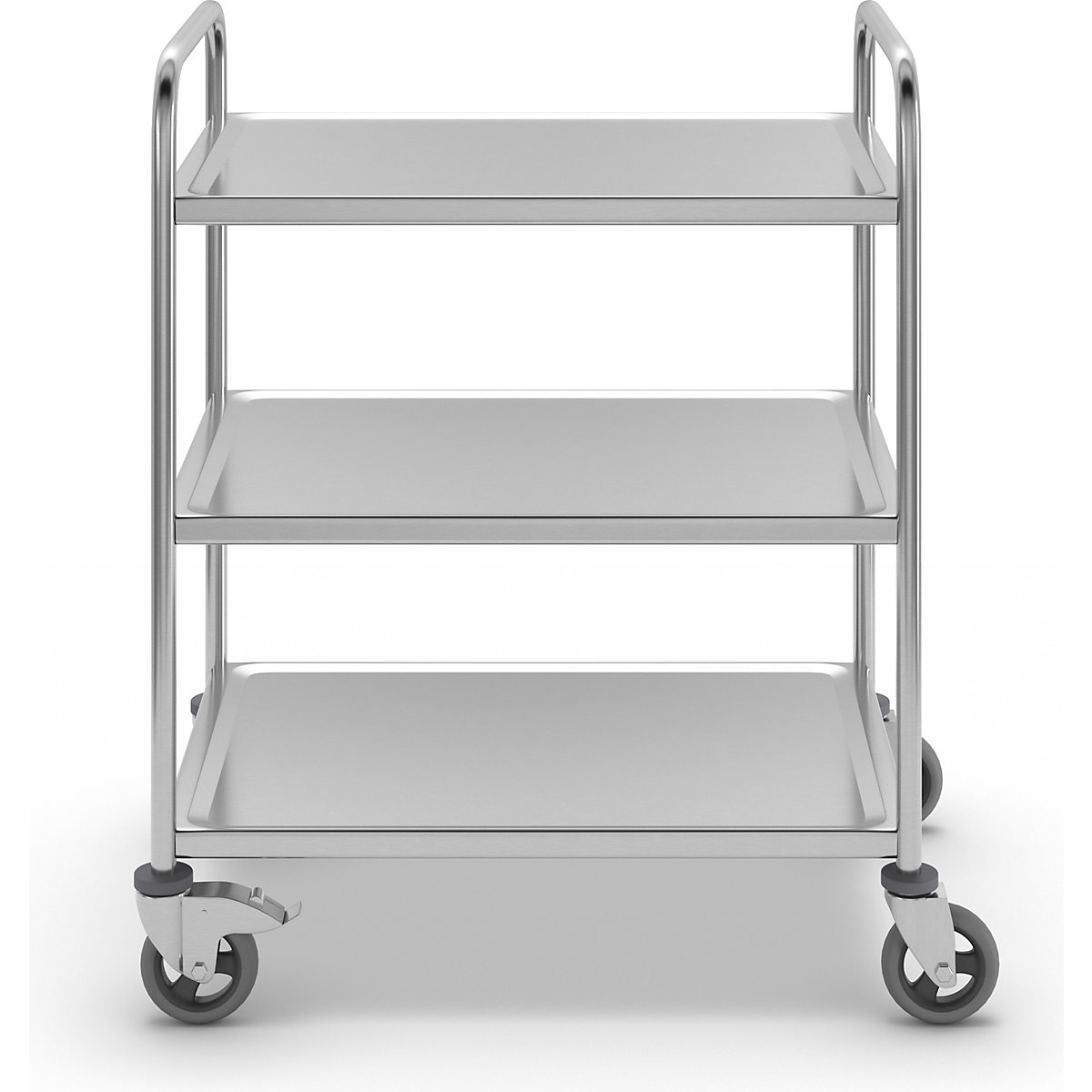 Carrinho de serviço em aço inoxidável (Imagem do produto 2)-1