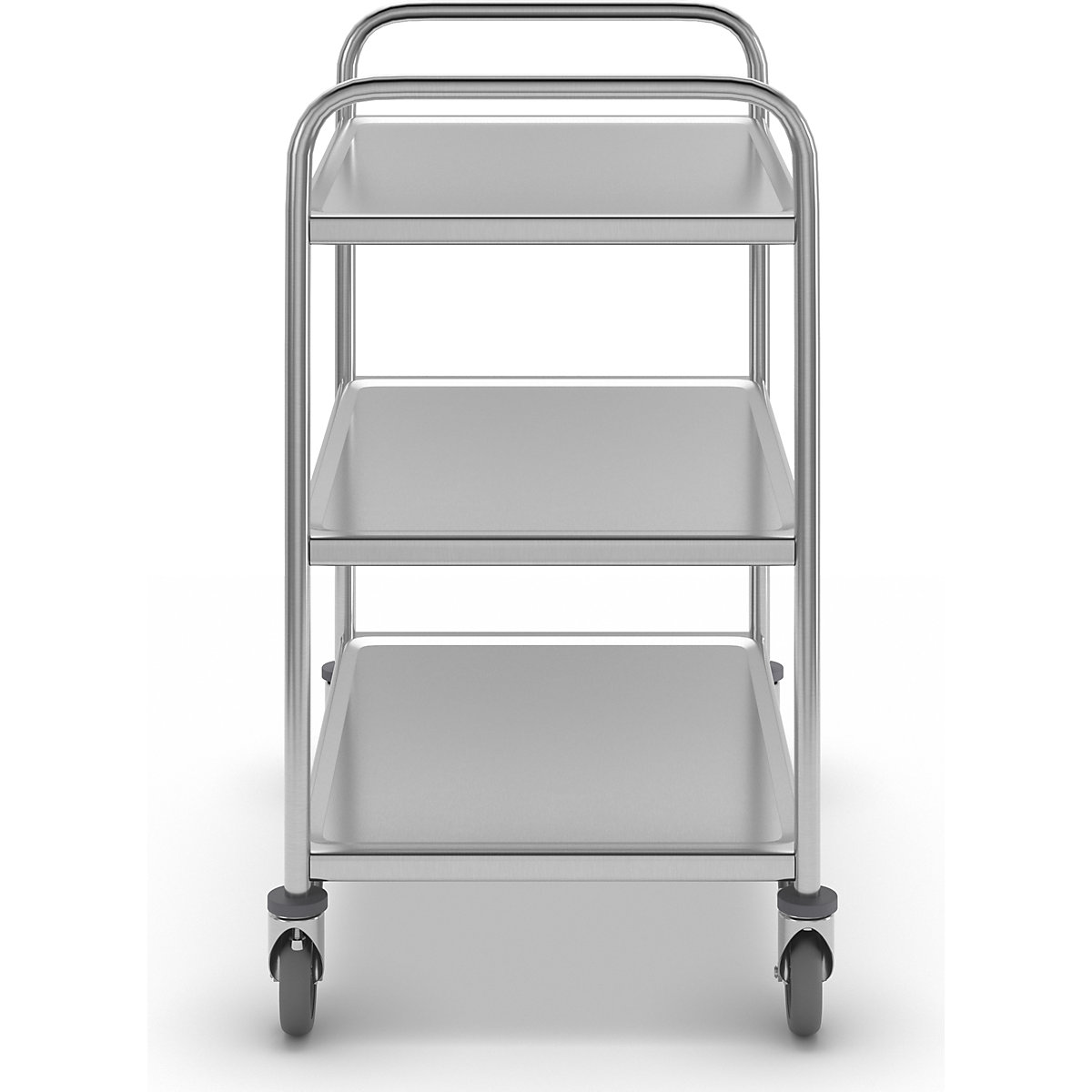 Carrinho de serviço em aço inoxidável (Imagem do produto 3)-2