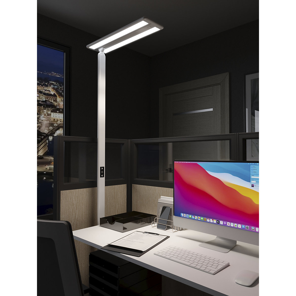 Lámpara LED de pie Larimar – Hansa (Imagen del producto 2)-1