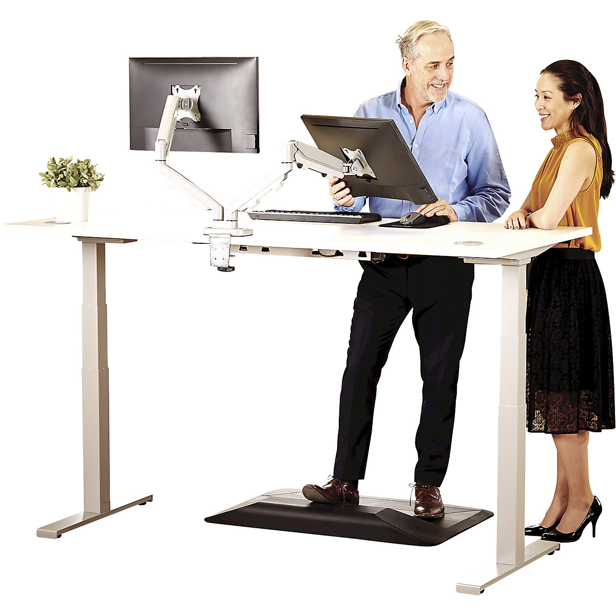 Brazo para dos monitores EPPA – Fellowes (Imagen del producto 2)-1