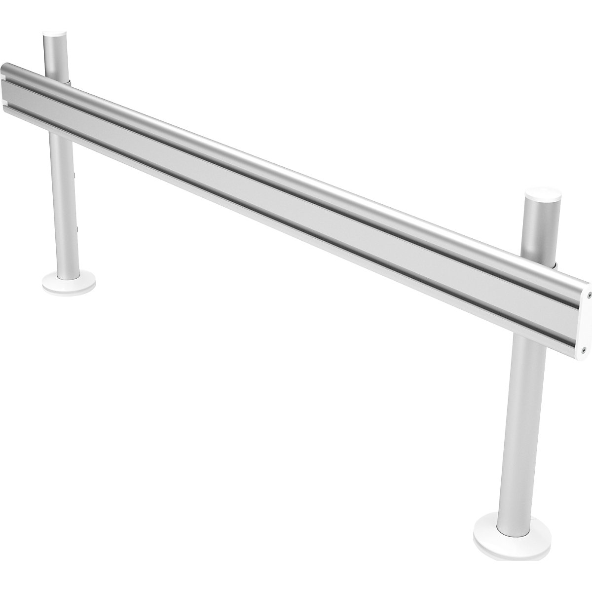 Sistema de rieles para escritorio VIEWLITE – Dataflex, H x A x P 450 x 1200 x 52 mm, carga máx. 24 kg-0