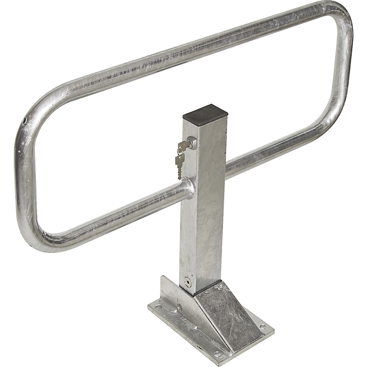 Arco para aparcamientos, para atornillar, galvanizado al horno-0