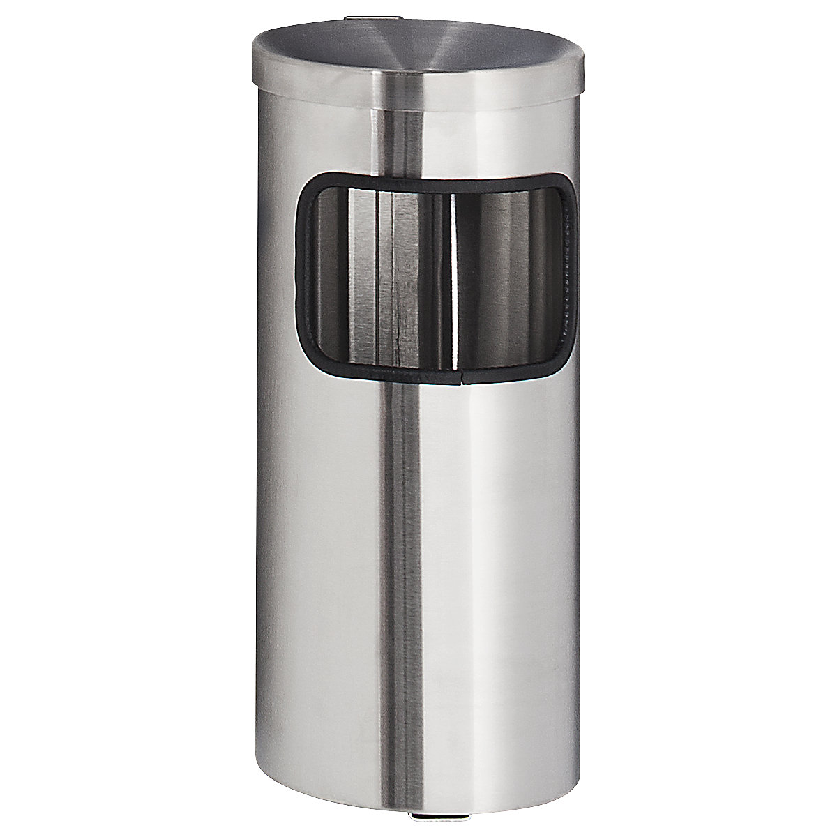 Cenicero combinado de pared, acero inoxidable, H x Ø 410 x 180 mm, ignífugo-0