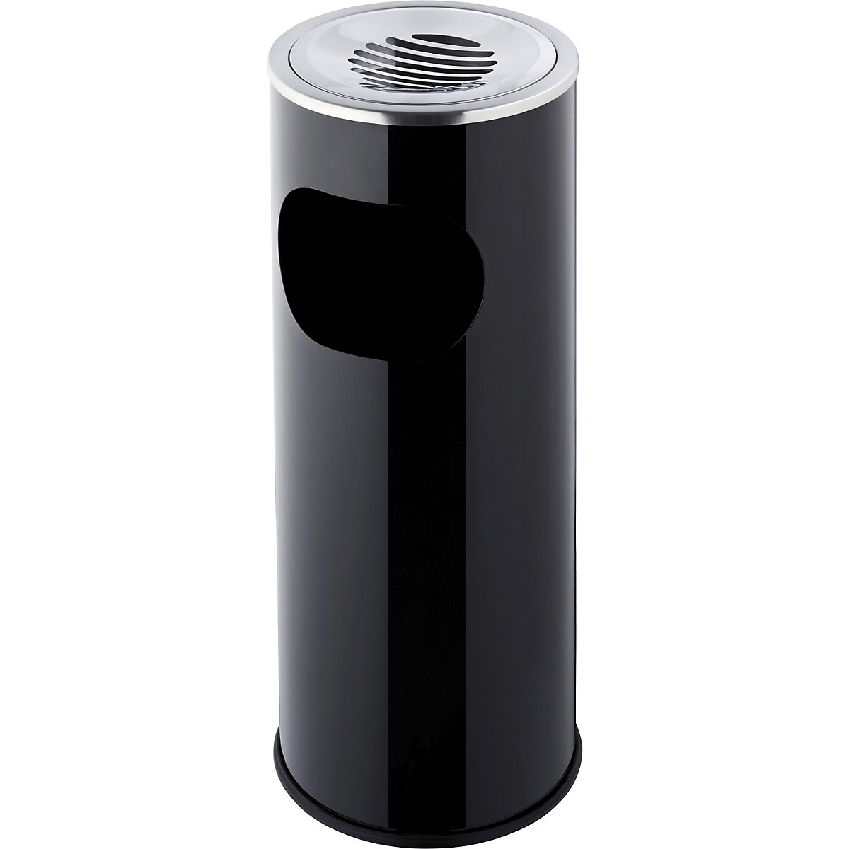 Cenicero de pie – helit, capacidad 13 l, H x Ø 600 x 250 mm, negro-0
