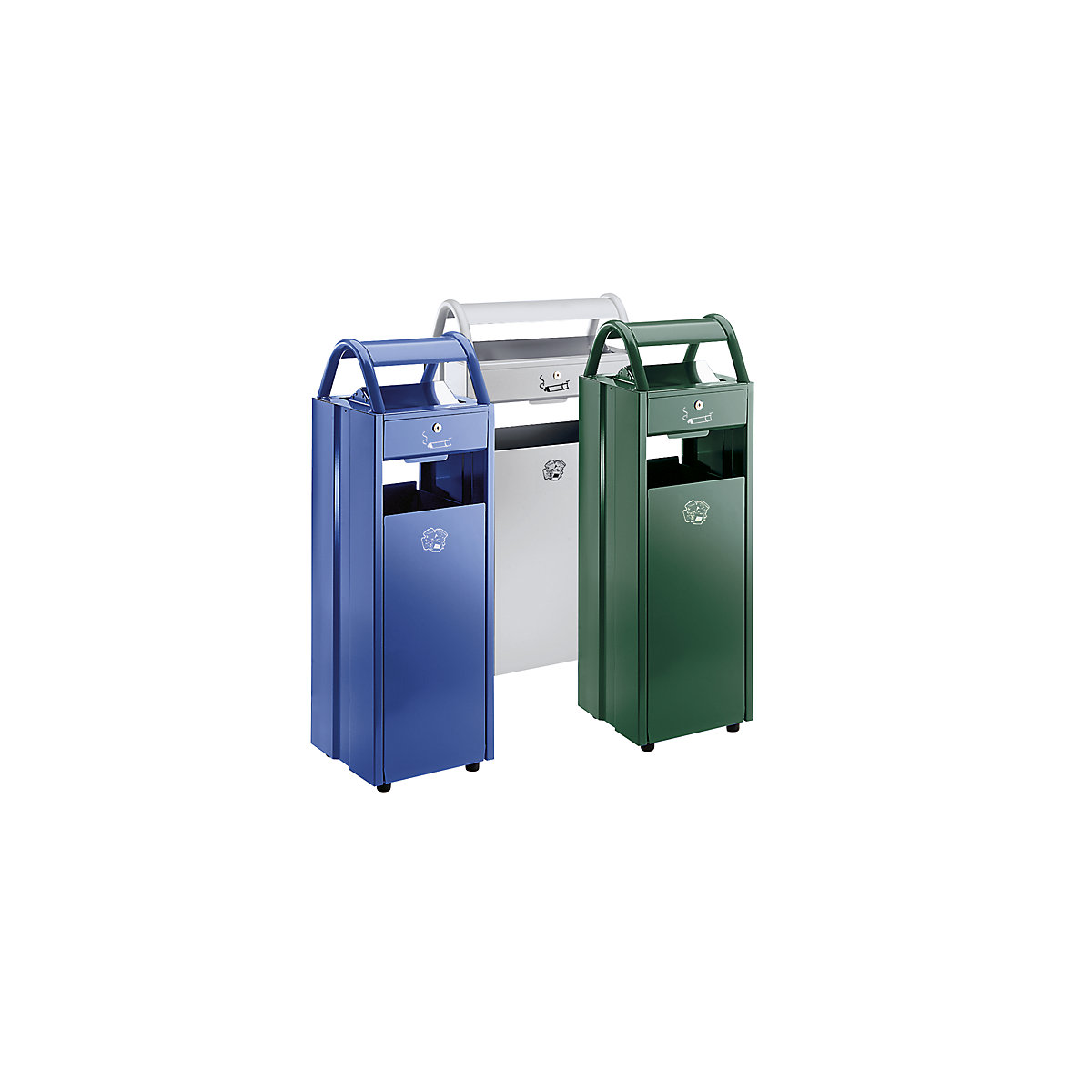 Recipiente para residuos con cenicero – VAR (Imagen del producto 3)-2