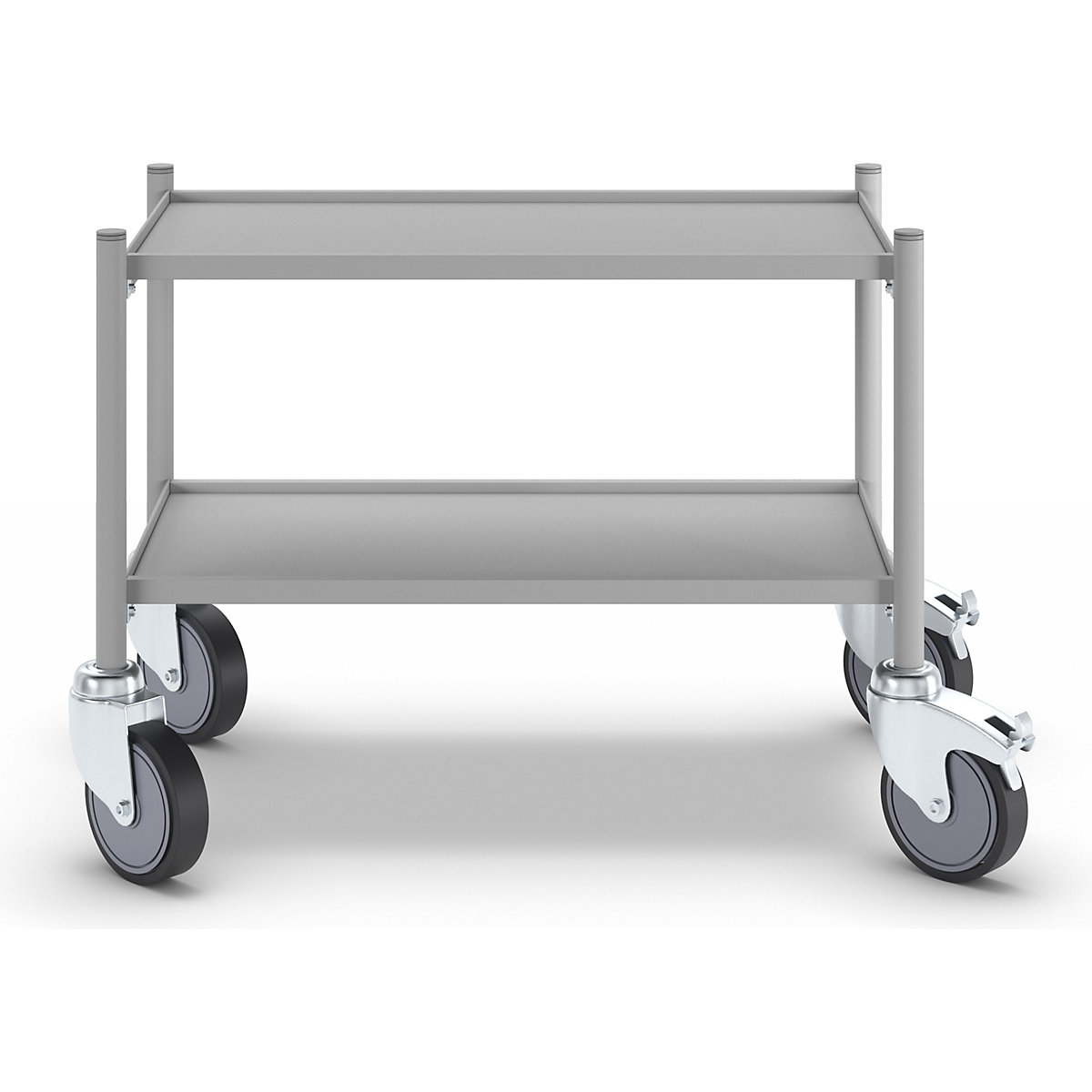 Chariot à plateaux, force 150 kg – eurokraft pro (Illustration du produit 4)-3