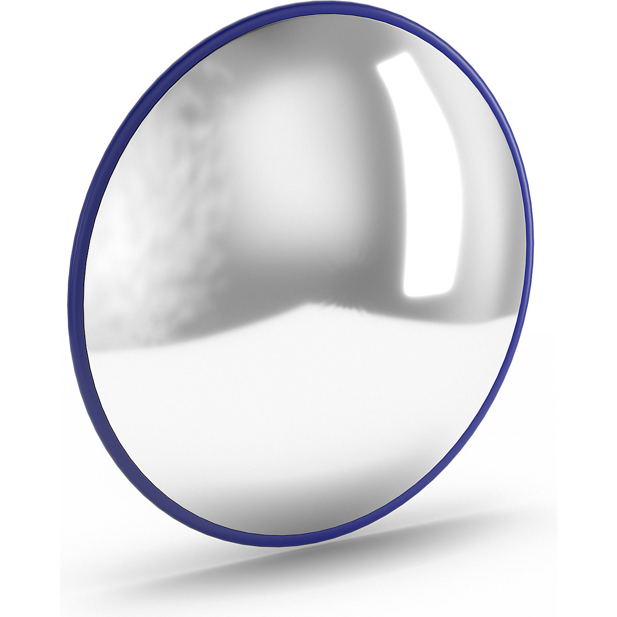 Miroir rond avec support mural télescopique – eurokraft pro