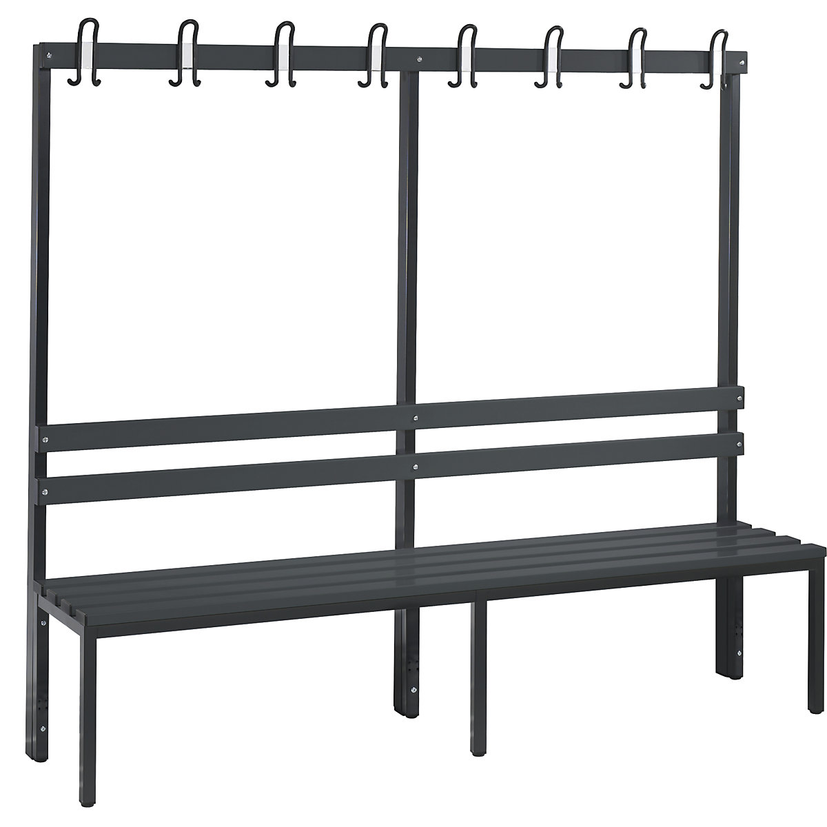 Banc de vestiaire BASIC, simple face – C+P