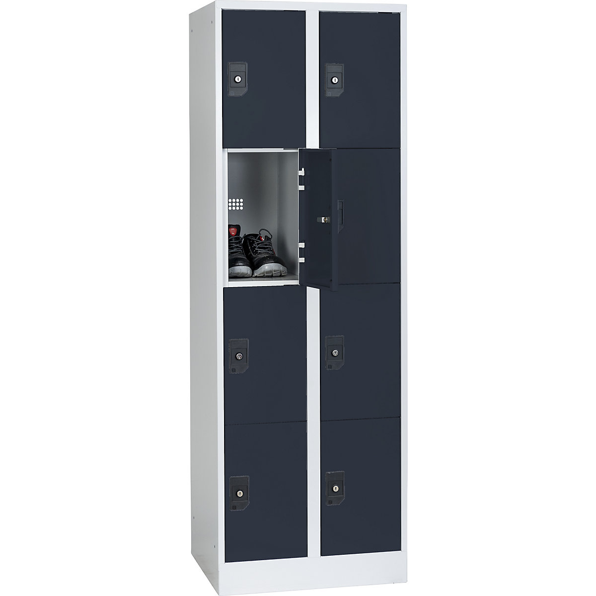 Armoire à quatre casiers Stuttgart – Wolf (Illustration du produit 3)-2